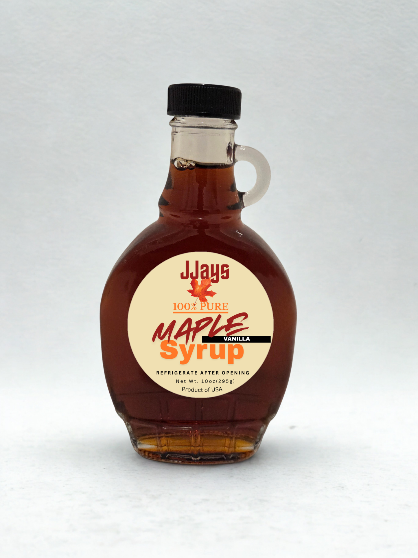 JJays Pure Maple Syrup with Vanilla